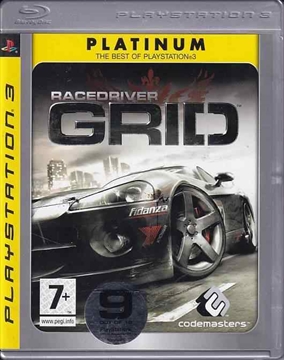 Racedriver Grid - Platinum - PS3 (B Grade) (Genbrug)